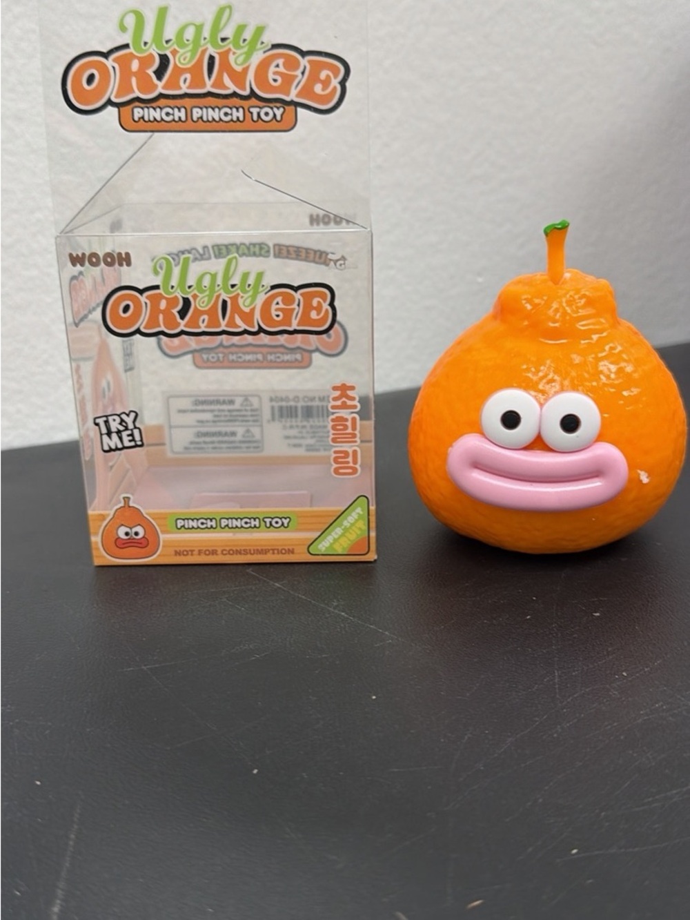 Pinch Toy - Ugly Orange Squishy